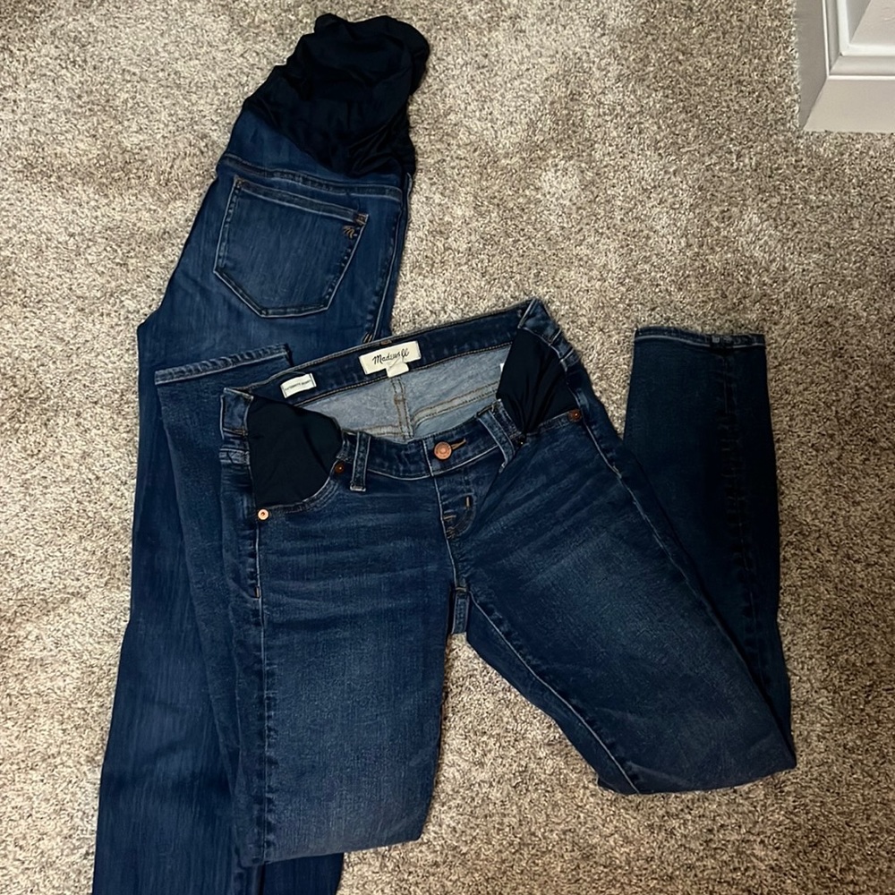 Madewell Maternity Skinny Jeans